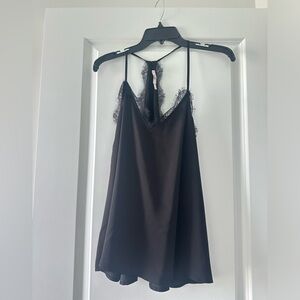 Boutique Lace Flowy Tank